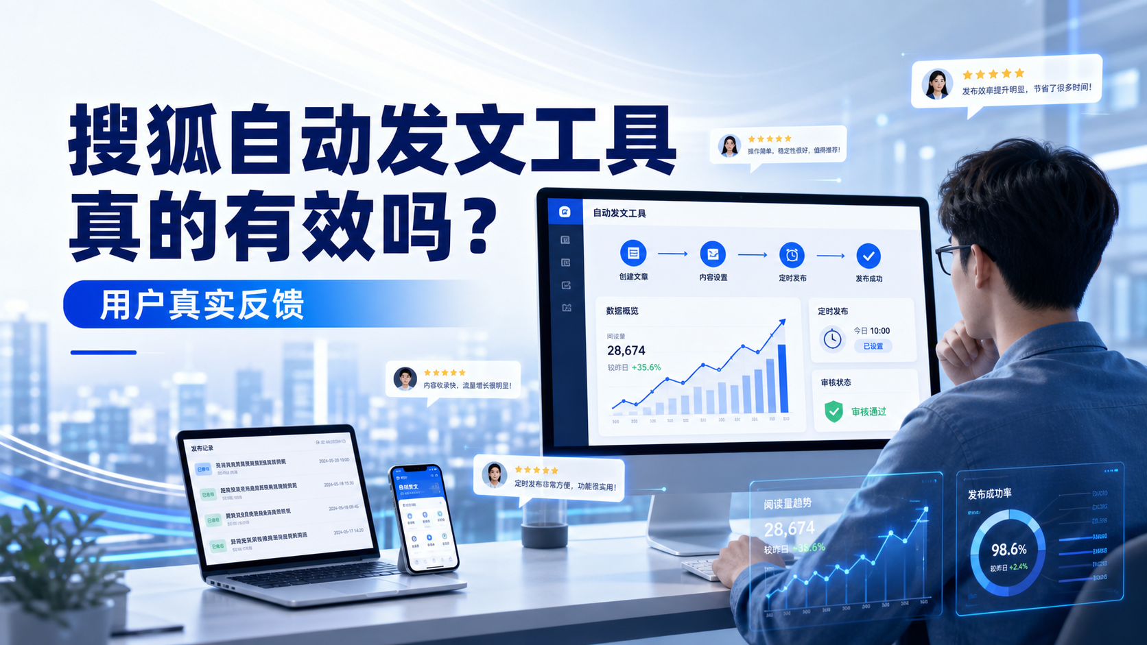 搜狐自动发文工具真的有效吗?邵阳用户的真实反馈